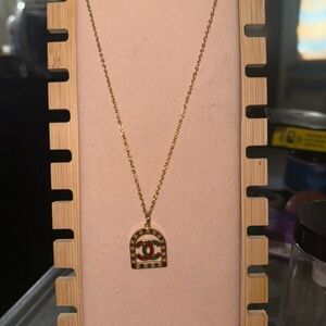 Stainless Steel Elegant Gold Pendant Necklace WILL NOT TARNISH